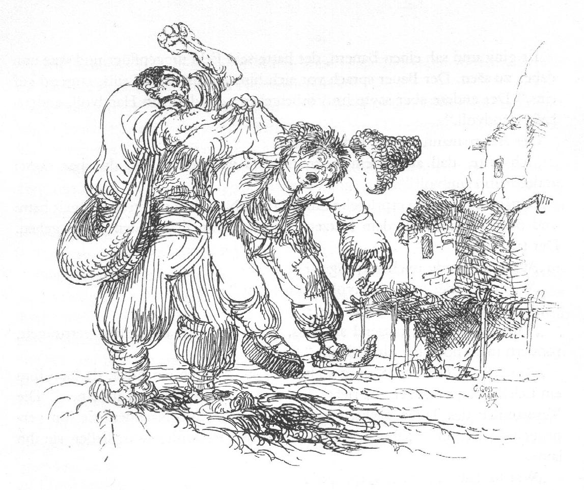 Anderthalb Handvoll wird verhauen