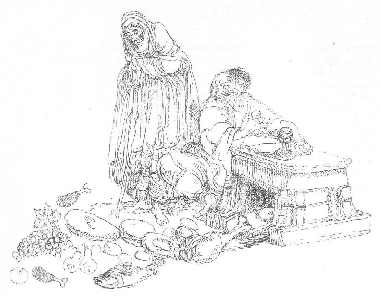 Die Bauersleute mit der Wundermühle